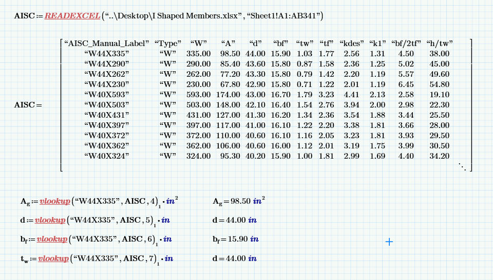 I need to extract one row of a matrix PTC Community