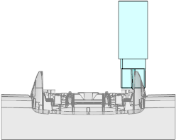 Current electrode assembly