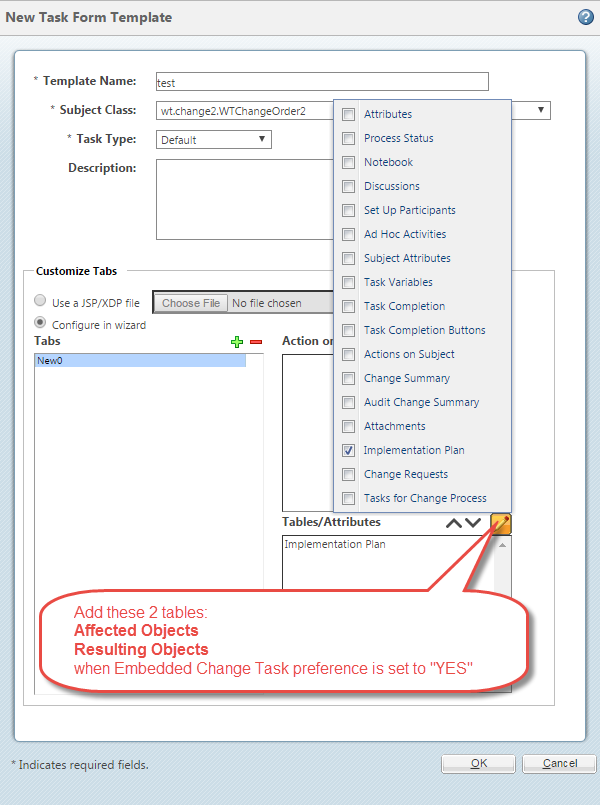 Task Form Template from community.ptc.com