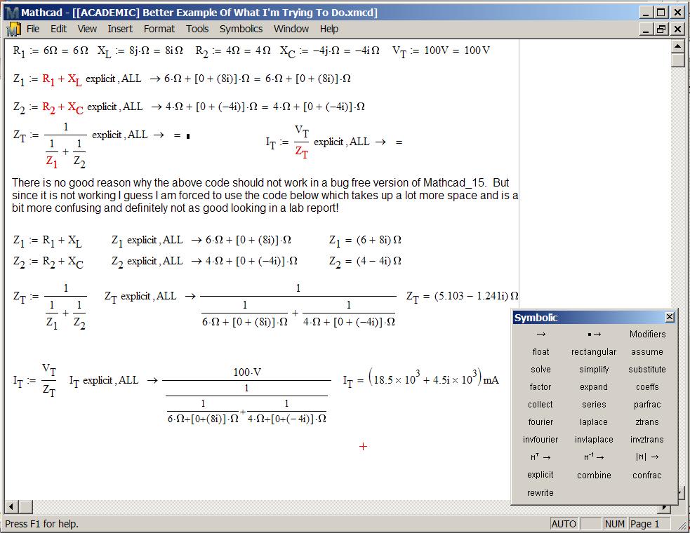 ptc mathcad 15