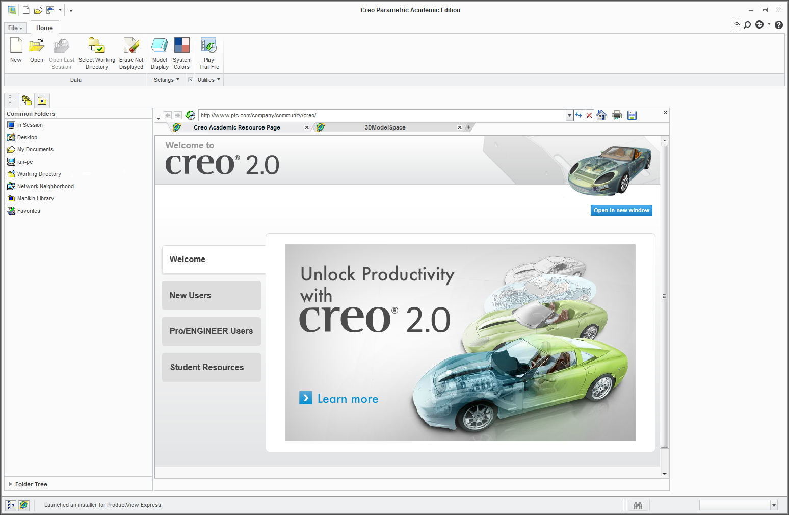 creo student download