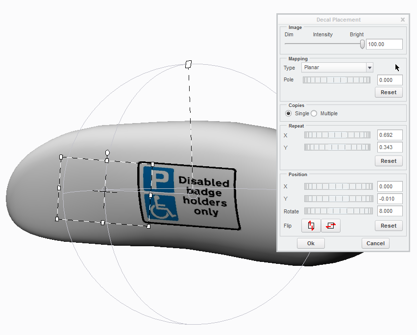 Solved: How to project a sketch onto multiple surfaces at  - PTC  Community