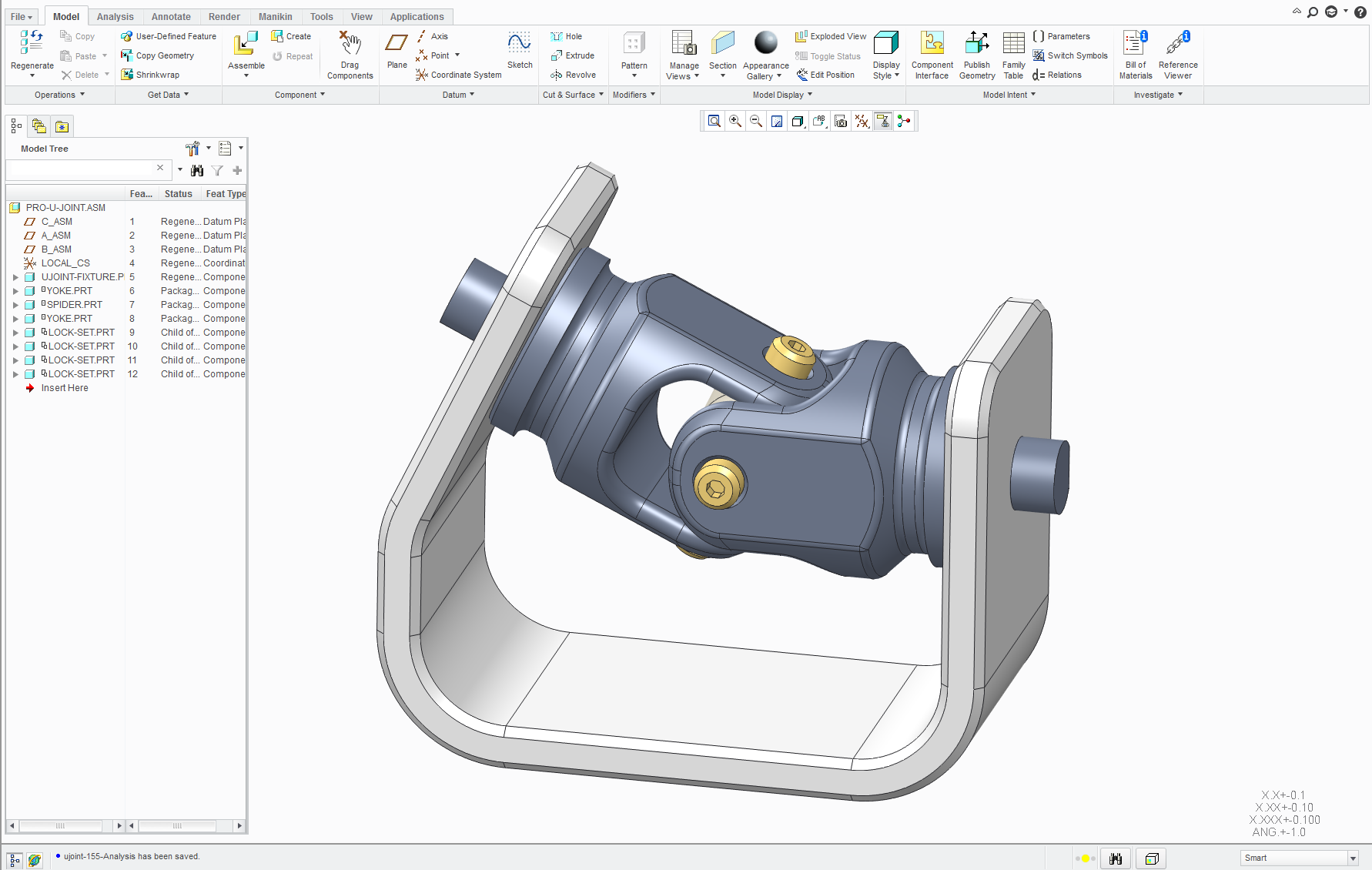 universal joint mechanism