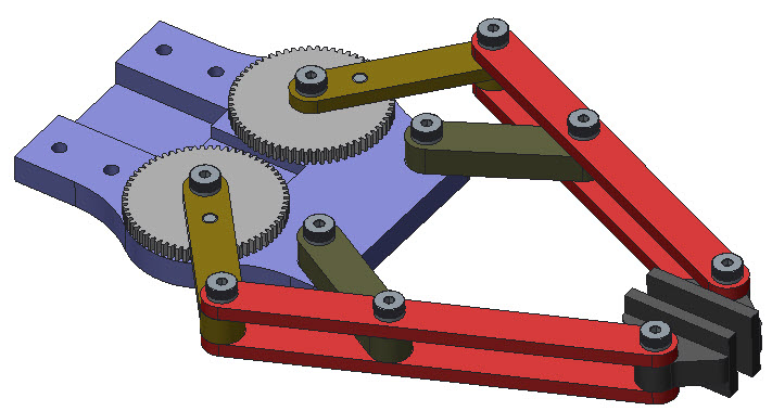 Механизм в результате. Механизмы в крео. Механизм с тремя уровнями. Механизмы для 3д моделирования головоломки. Gear self-centering Gripper.