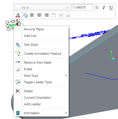 New functions in SMARTAnnotate - CAD Zusatzapplikationen für Creo Parametric