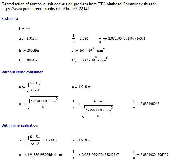 Solved: Unit conversion in mathcad - PTC Community