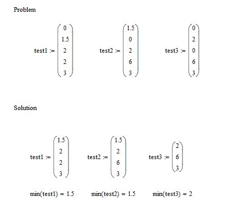 how matric calculate average to in Community to matrix how zero  PTC remove value