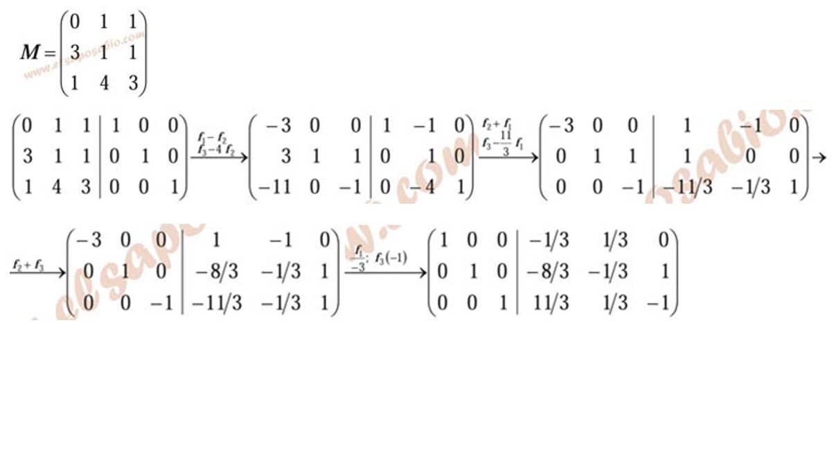 Repaste stum cache Solved: Gauss-Jordan elimination method for inverse matrix - PTC Community