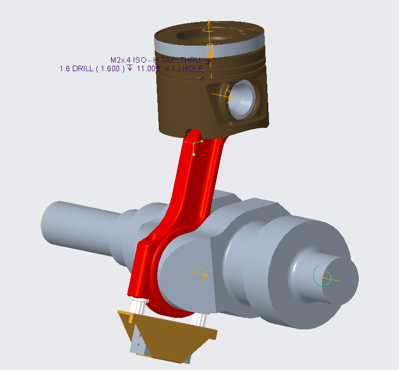 One piston engine mechanism PTC Community
