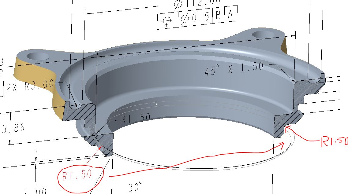 How to reattach a chamfer or Round dimension to an... PTC Community