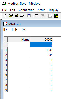 The Modbus Slave simulation successfully get the data from PLC.png