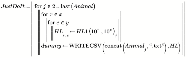 Solved: Writing to file in for loop in MathCAD Prime 9.0 - PTC Community