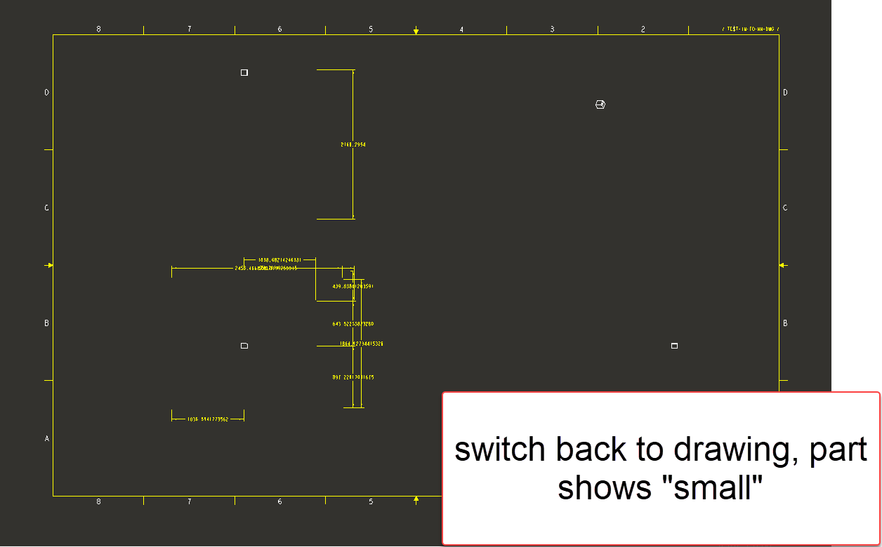 in creo changing unit mm to inch drawing view dist... PTC Community