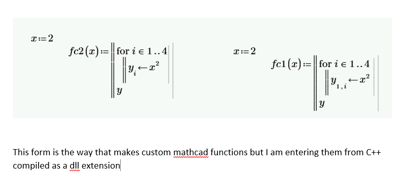 How to create custom function in Mathcad - PTC Community
