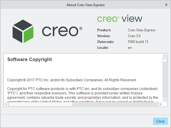 Creo View Express 5.0 F000 Build 13.png