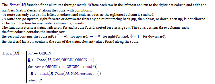 Matrix path PTC Community