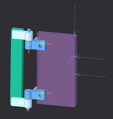 Door Hinge Model