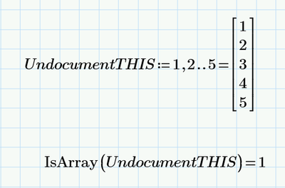 Mathcad Prime 9; turning a range variable into a vector