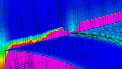 Detail of temperatures mismatch