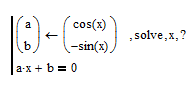 x.cos(x) - sin(x) = 0  solve , x .PNG