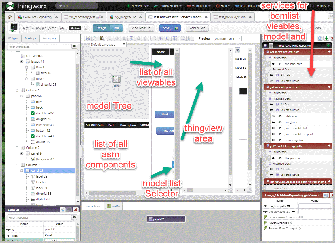 How to use ThingView Widget from Navigate to displ... - PTC Community