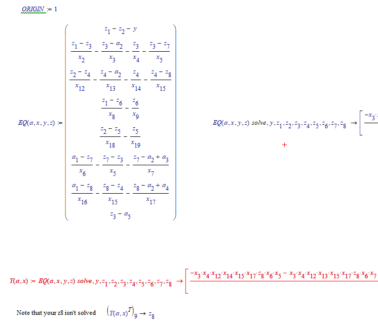 Solved Mathcad Fails To Solve Symbolic System Of Equation Ptc Community