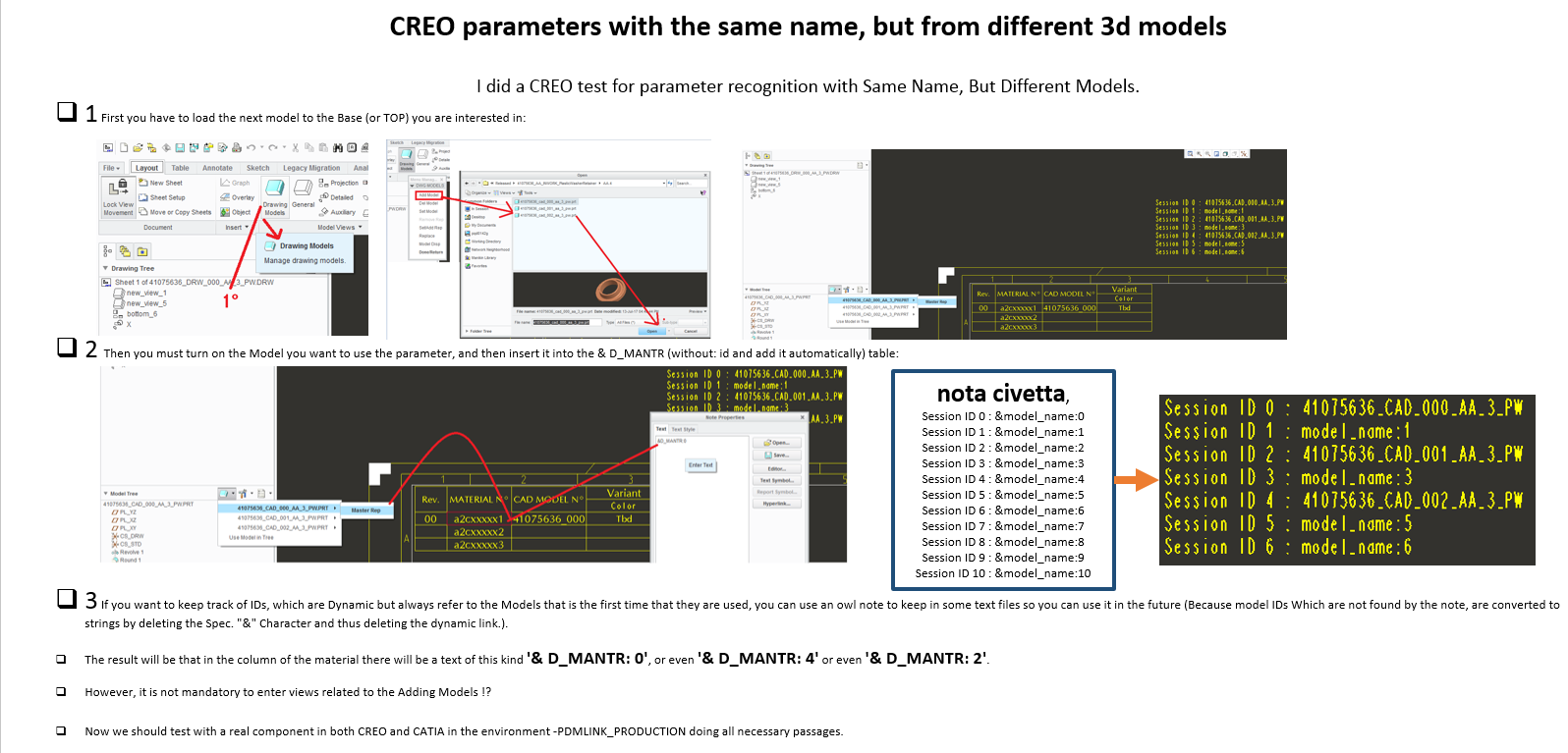 CAD Driven BOM - One CAD Model Using Multiple Owne... - PTC Community