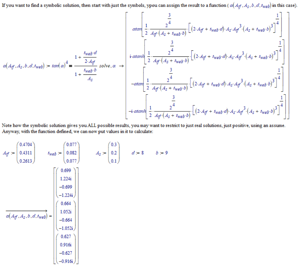 Symbolic calculation using matrix callouts. - PTC Community