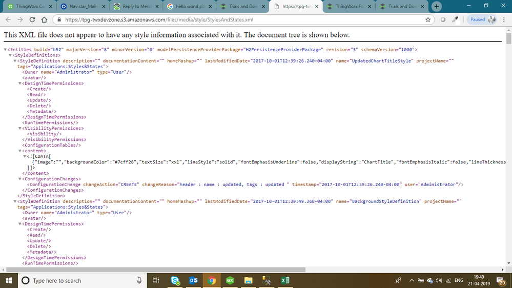Hello world playground example