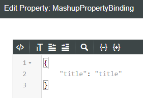 "title" to "title" mapping