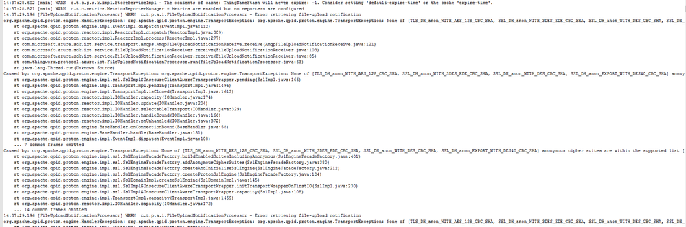 azure iot hub connector error.png