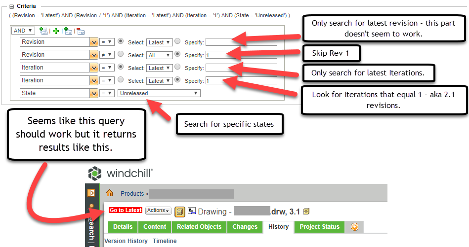 Windchill - Search for Accidental Revisions.png