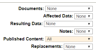 This is on the right-hand size. As long as published content is set to all, the package will collect all secondary information.