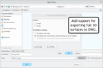 Creo Export Full 3D Surfaces to DWG.png