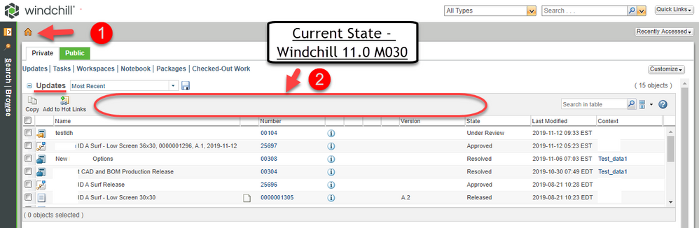 Windchill Home Page Create and Edit Current State.png