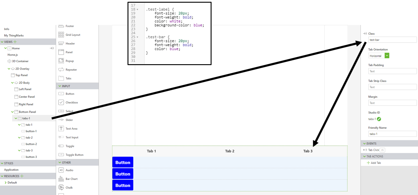 Solved How to change tab background colour? PTC Community