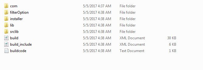 WBM media folders, no setup.exe found here