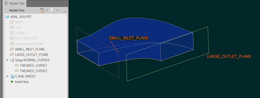 4-rail sweep