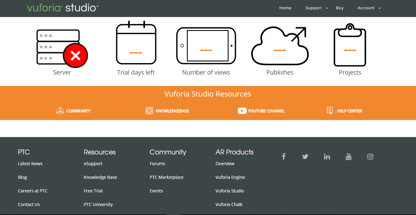 Solved: Vuforia Studio Trial - PTC Community