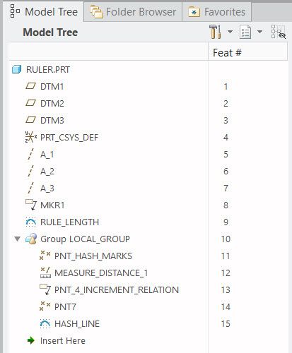 Model tree reference