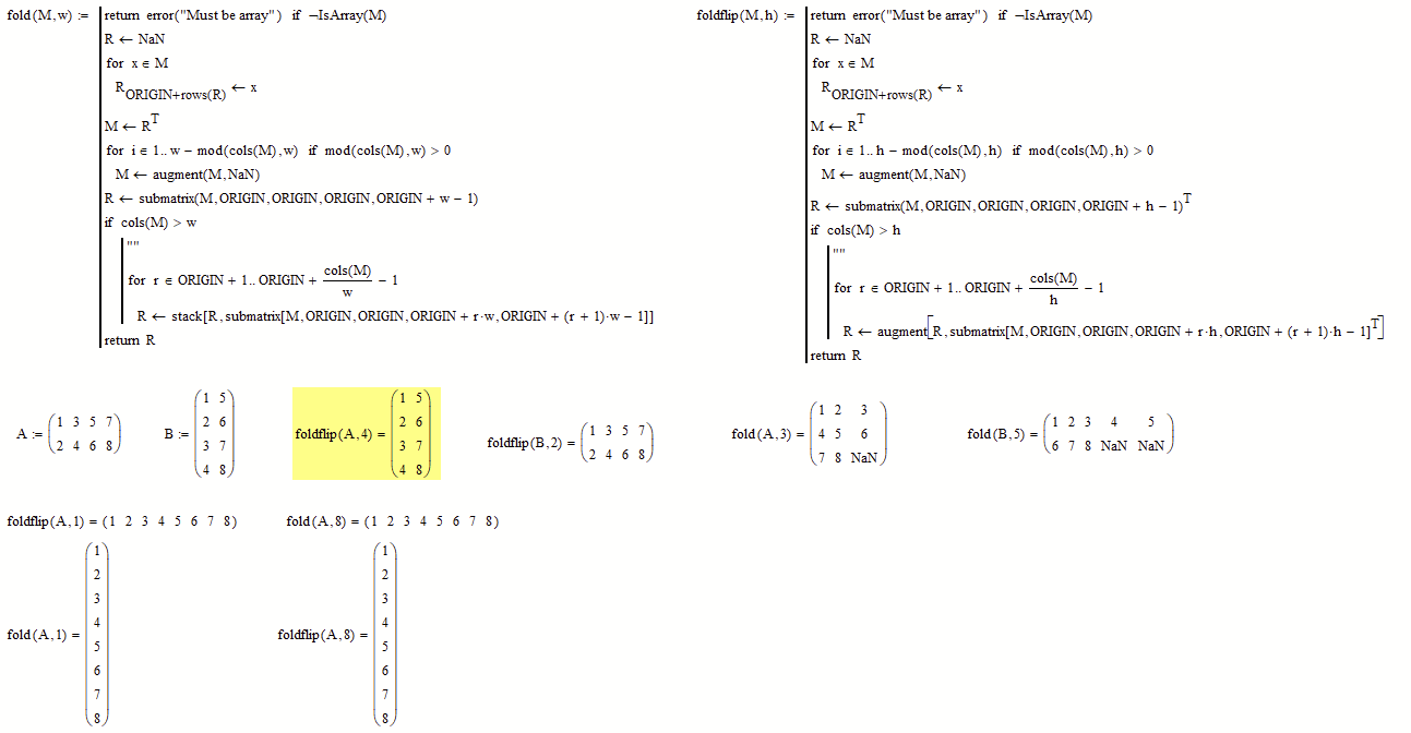 Solved: Matrix: 2x4 To Matrix: 4x2 ? - PTC Community