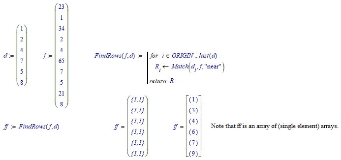 Solved: Mathcad - match function - PTC Community