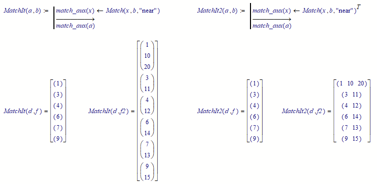 Solved: Mathcad - match function - PTC Community