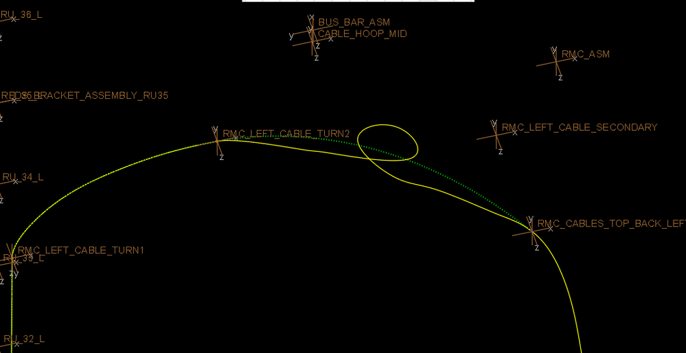 If I manually set a length between two locations, it's ok with creating extra length and generates a service loop, but this is impractical as I'd have to calculate exactly how much extra I need to add to every cable I put in.