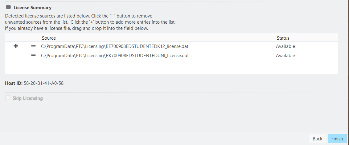 Solved: PTC Creo 7 Academic License Feature Failure - PTC Community