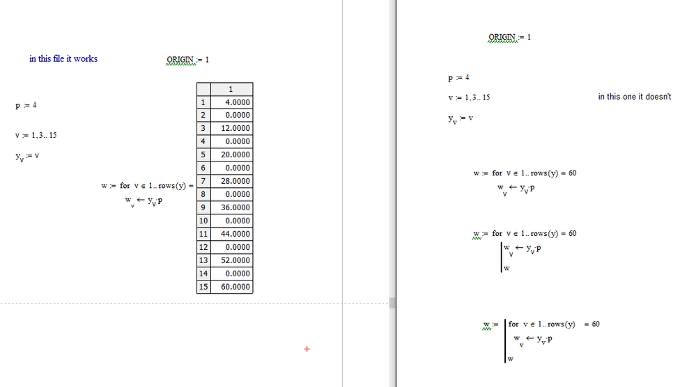 Solved: For loop iterating over a matrix - PTC Community
