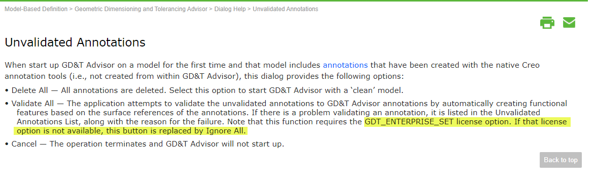 GD&T Advisor deletes all model notes (annotations) - PTC Community