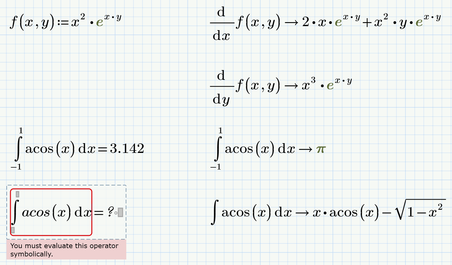 how to write/solve Partial derivative and Indefini... - PTC Community