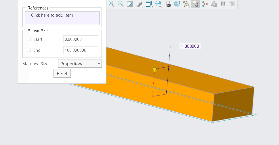 Solved How can I define my marquee to be more specfic in PTC