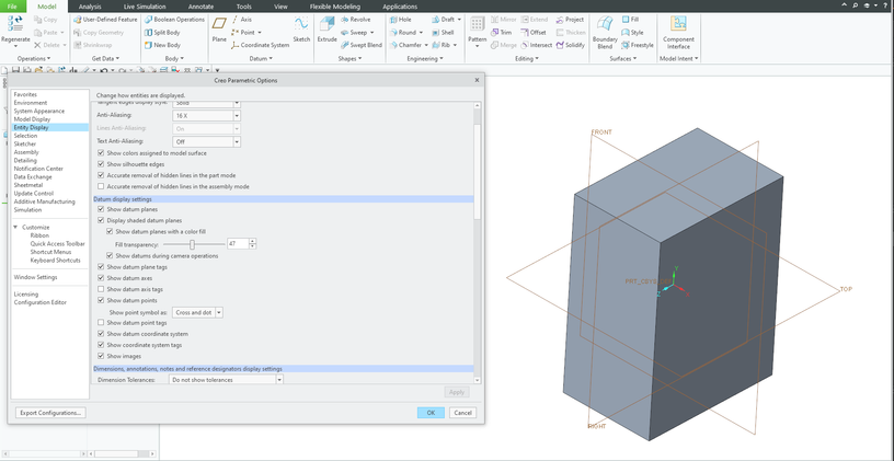 Verdwijnen buiten gebruik klein Solved: Re: Display shaded datum plane - PTC Community